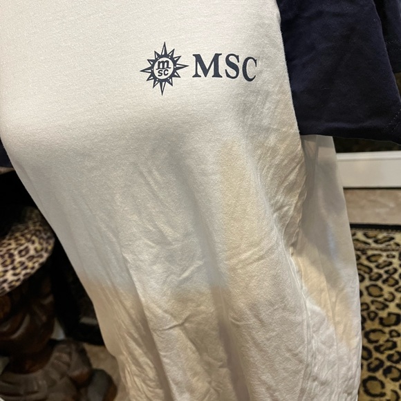 MSC Cruise line t-shirt in size medium - Picture 3 of 6